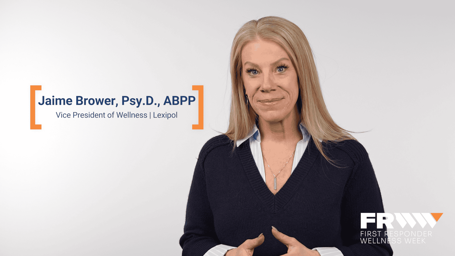 First Responder Wellness Week 2026 - Friday